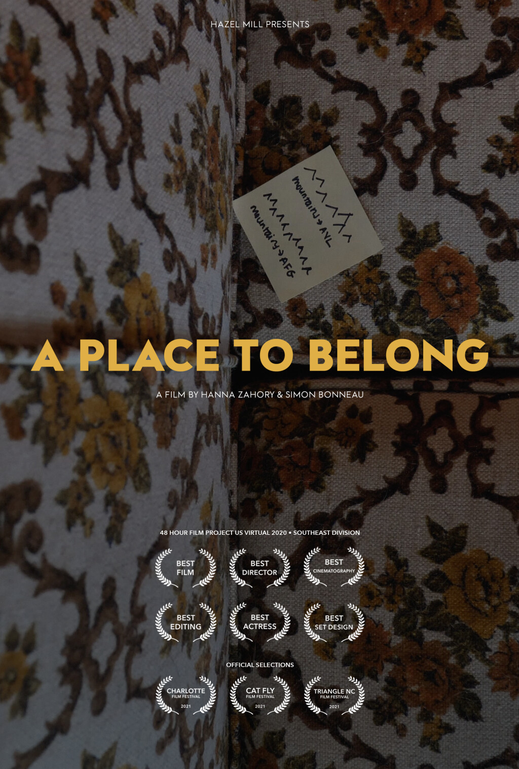 Filmposter for A Place to Belong